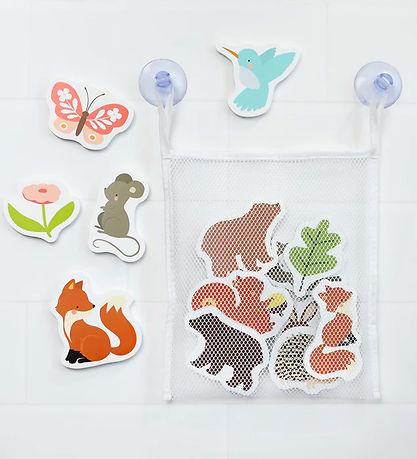 A Little Lovely Company Badespielzeug - 14 st. - Forest Friends