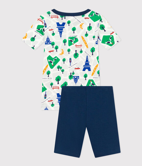 Pyjama short imprimé Paris en coton enfant
