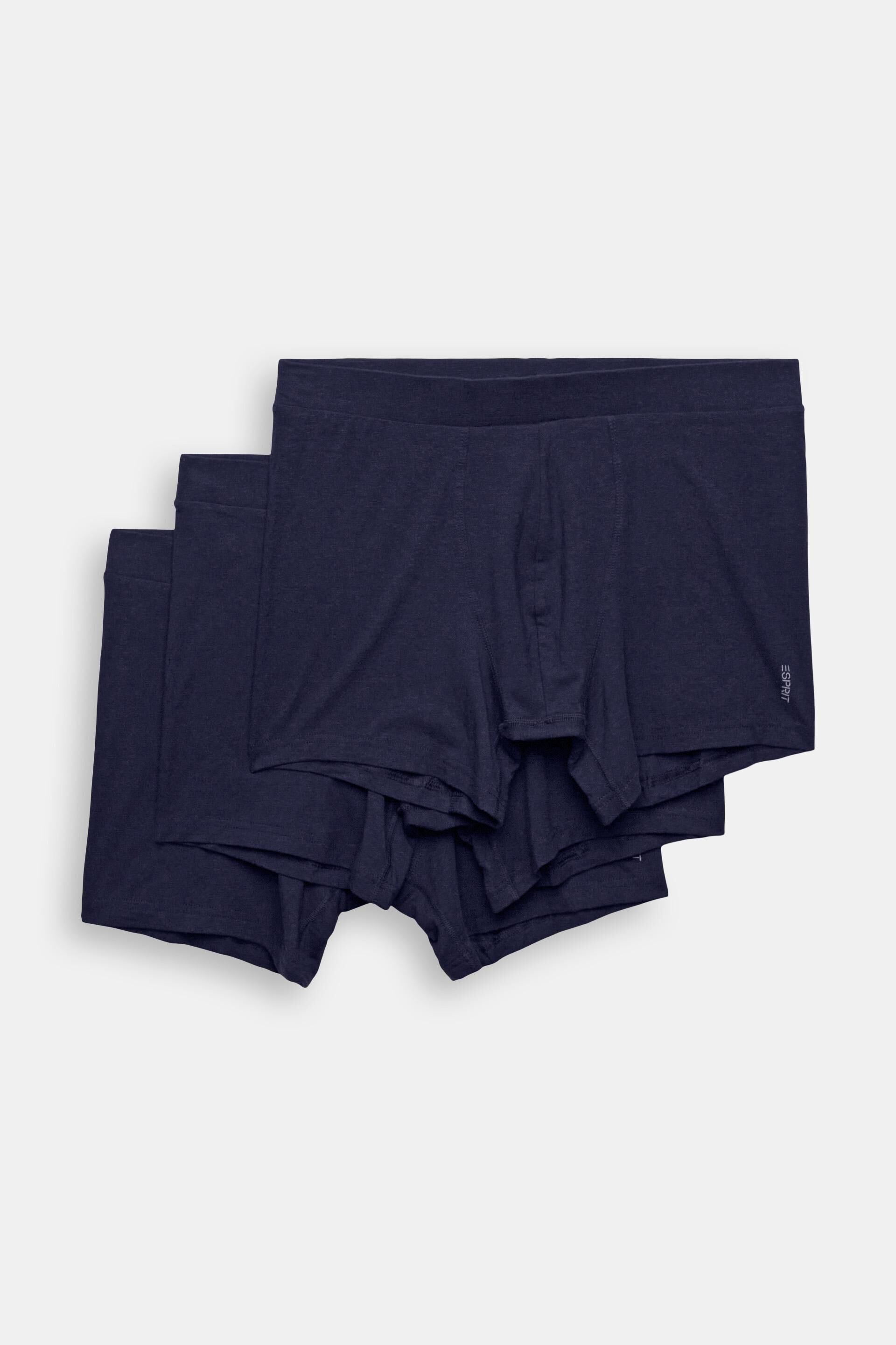Lot de boxers longs en coton mélangé stretch pour homme