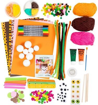 Creativ Company Maxi DIY-sett Morsomme Monstre