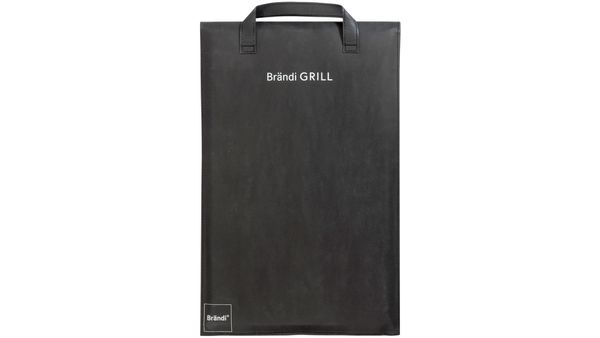 BRÄNDI 2.0 mobiler Grill aus Edelstahl inkl. Tasche  silber