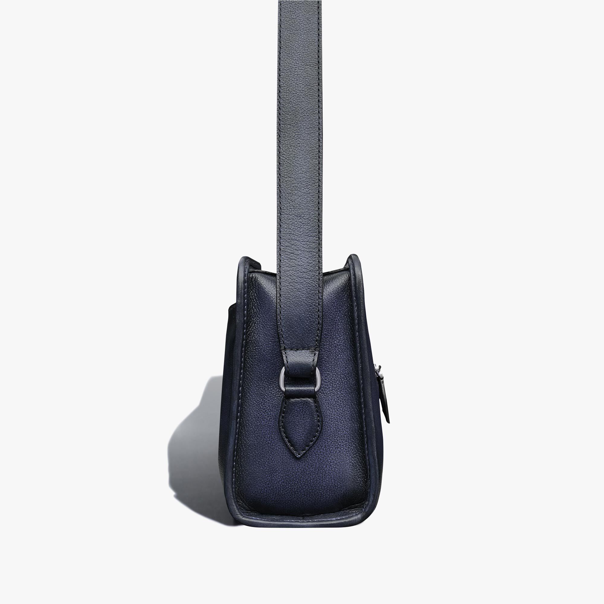Sac Bandoulière Journalier En Cuir Scritto