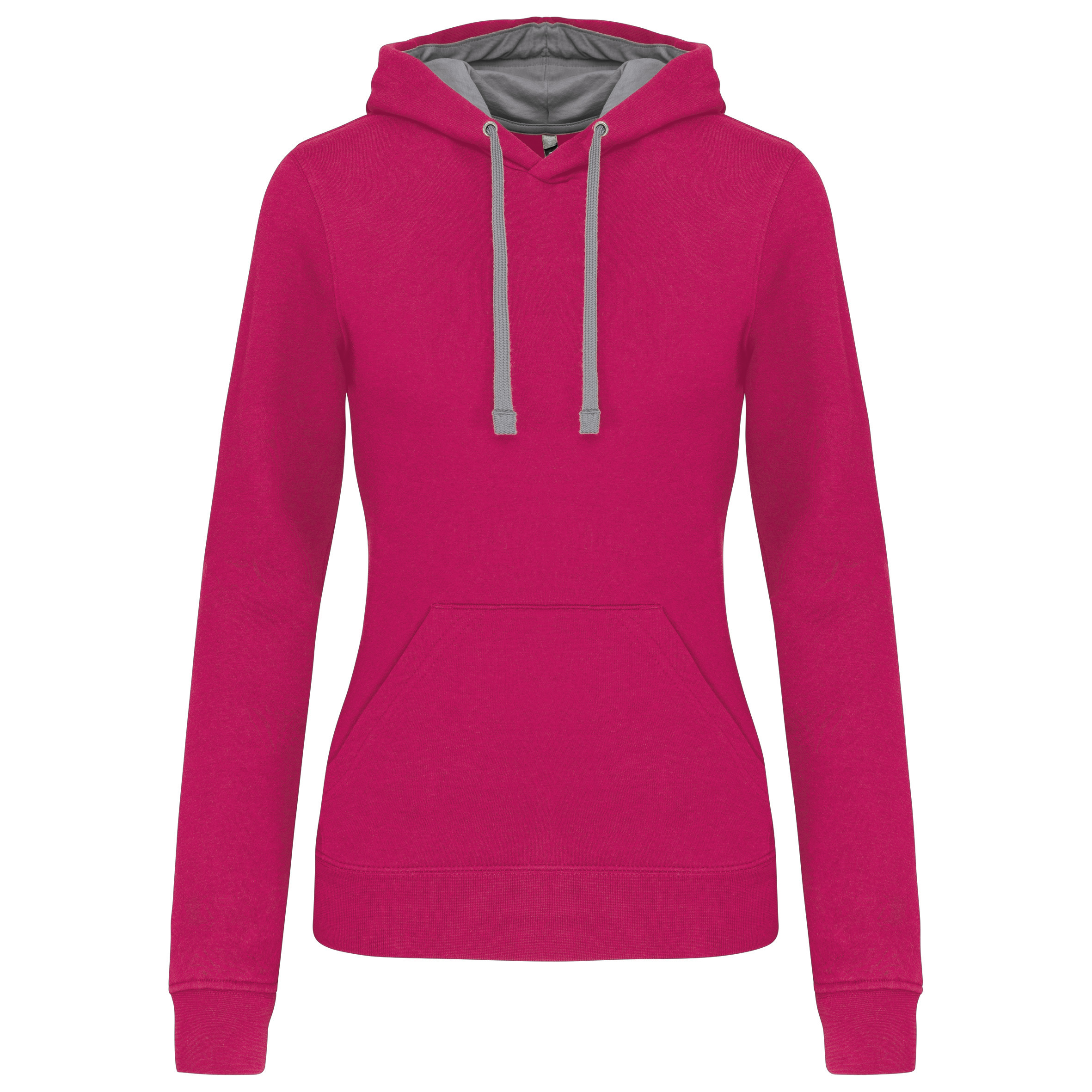 Kariban K465 - Sweat-shirt capuche contrastée femme