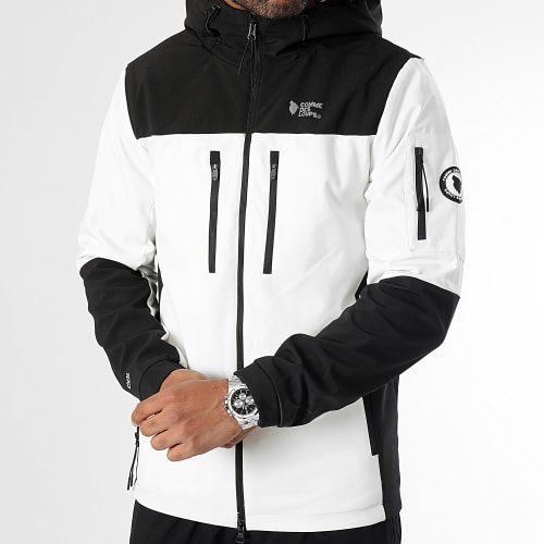 Veste Zippée Capuche Neo Blanc
