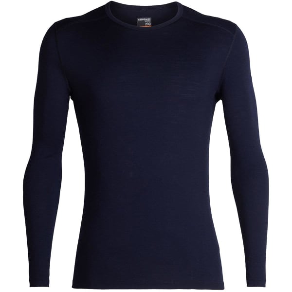 T-shirt thermique ICEBREAKER 200 OASIS LS CREWE MIDNIGHT NAVY