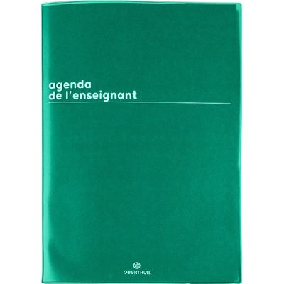 Agenda de l'Enseignant Boréal - 21,5 x 30 cm - vert - Oberthur