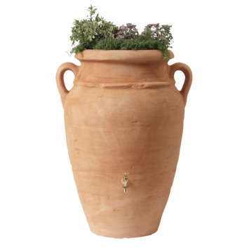 Garantia regenton Amfoor terracotta kunststof 600 L