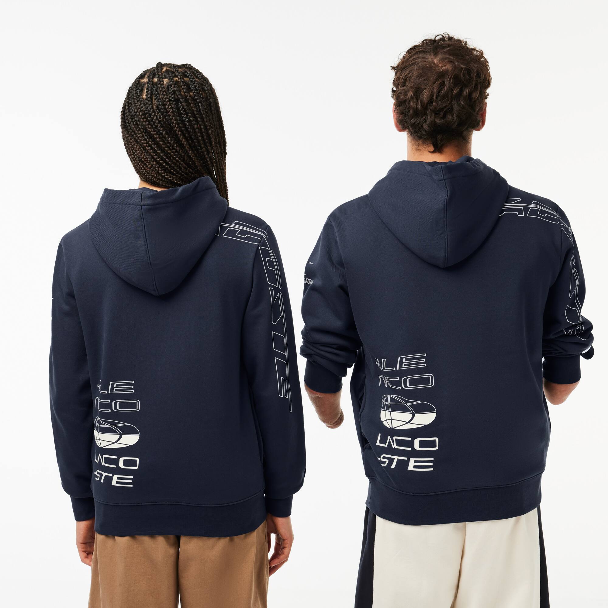 Sweatshirt Lacoste Sport x Théo Curin en coton Sweatshirts - Bleu - Lacoste - Unisex