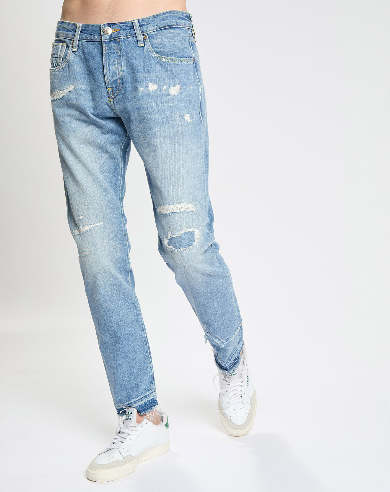 Scotch & Soda Jean Slim Fit Ralston bleu clair