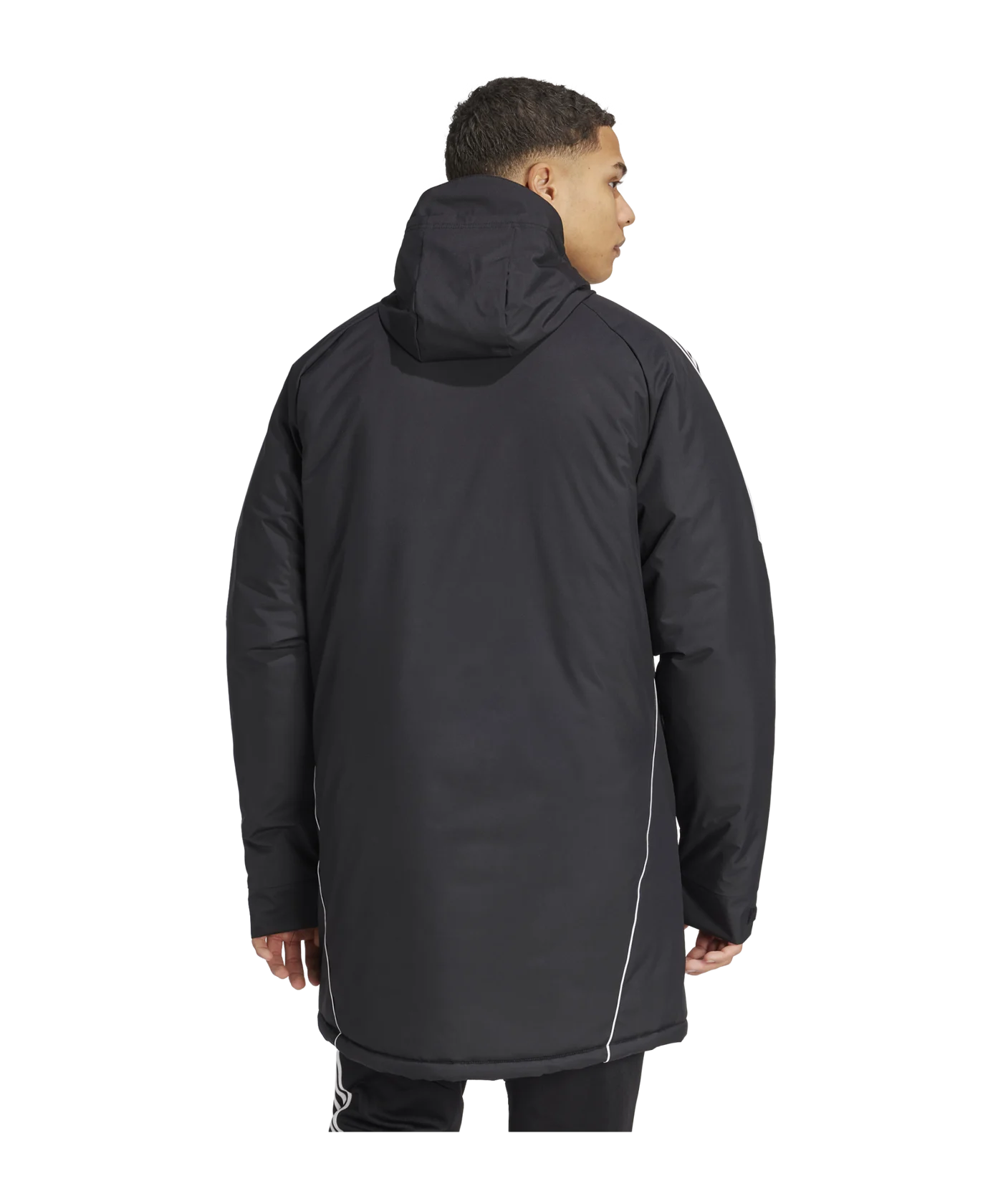 adidas Tiro 24 Winterjacke Schwarz Weiss
