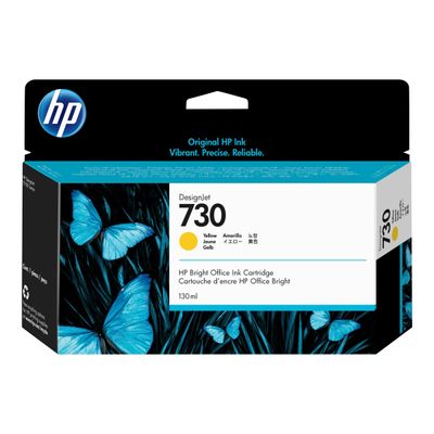 HP 730 - jaune - cartouche d'encre originale (P2V64A)