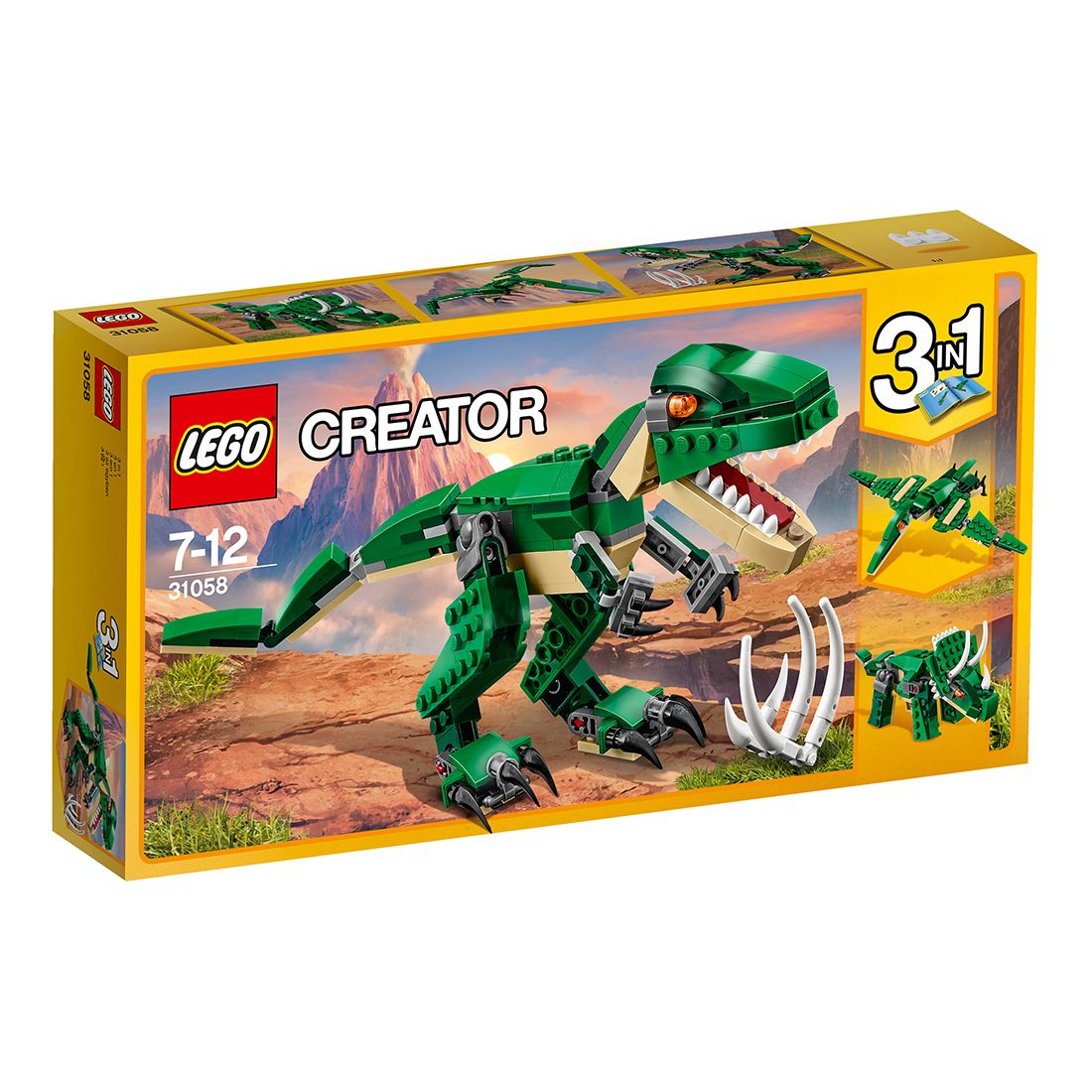 31058 Grønn dinosaur