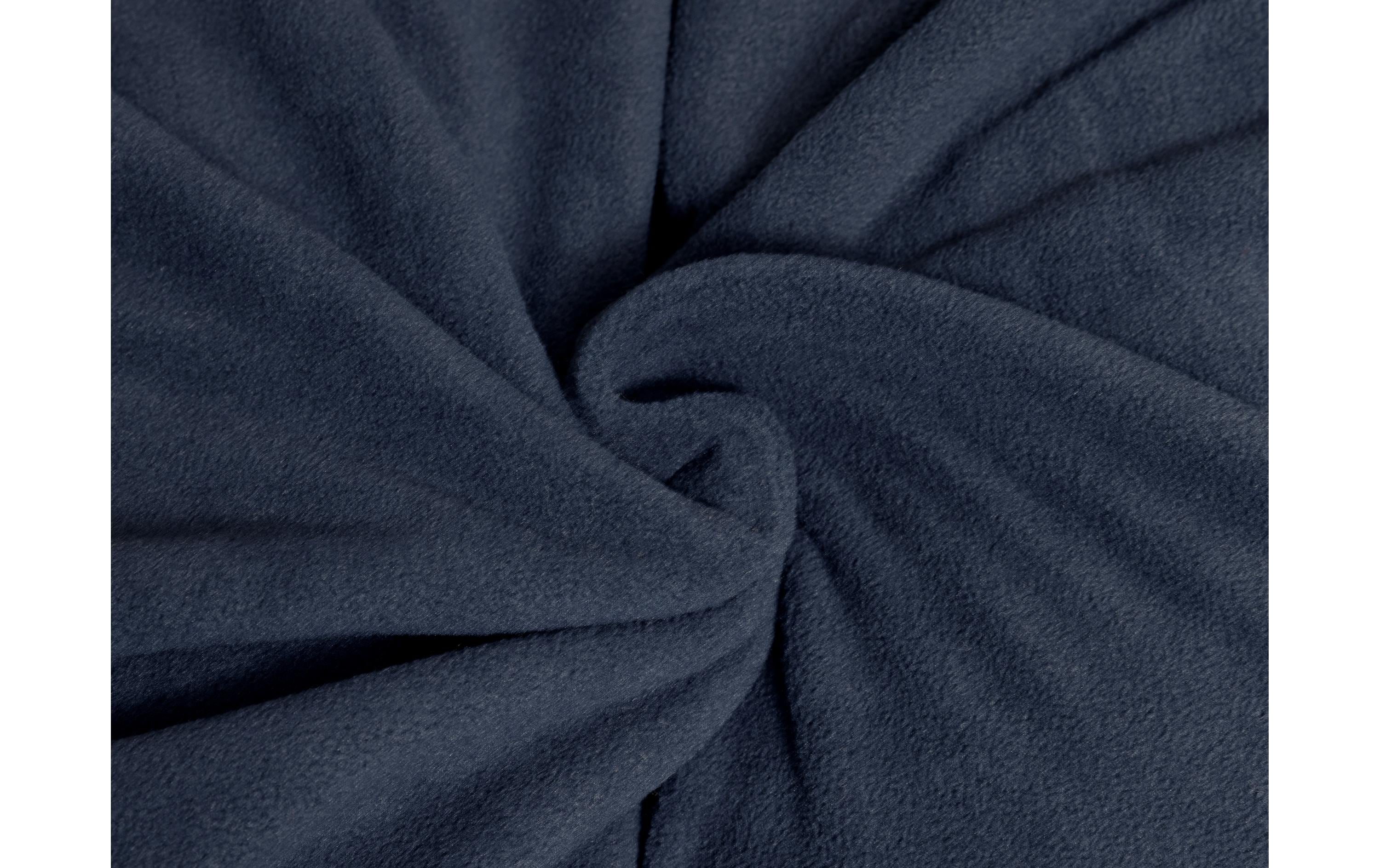Decke Fleece Polar 150 x 210 cm, NavyFlauschige Fleecedecke