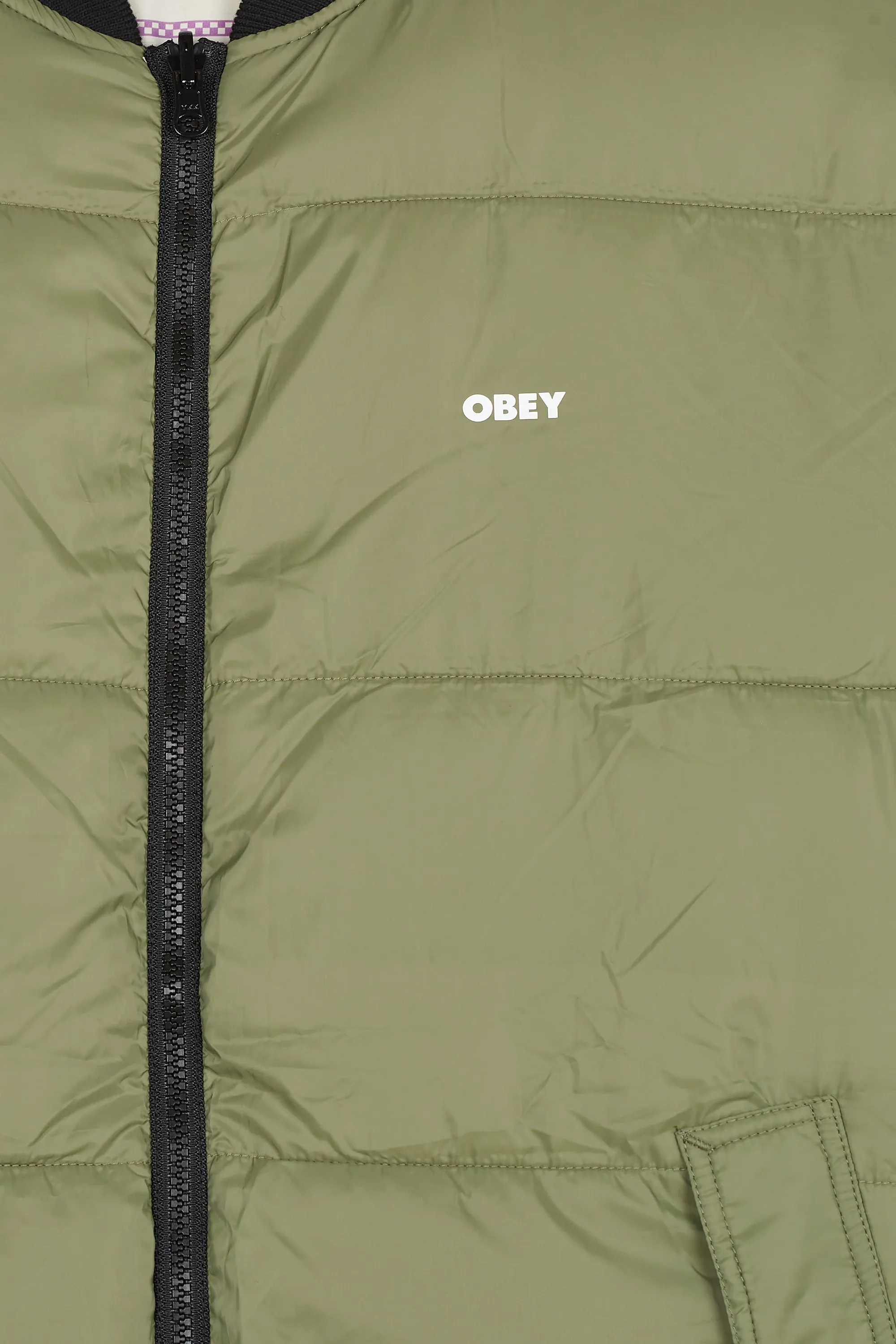 OBEY Blouson SIGNS PUFFER Multicolore
