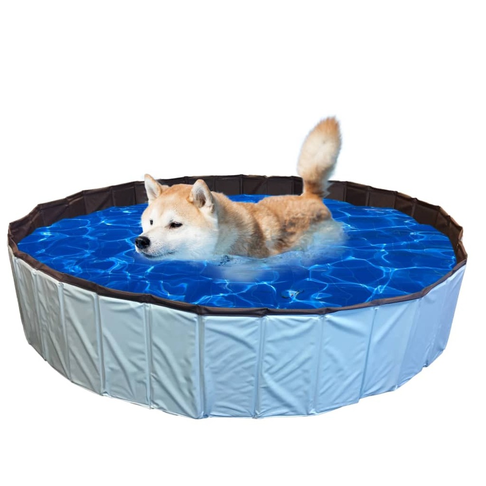 @pet piscine pour chiens 80x20 cm s bleu