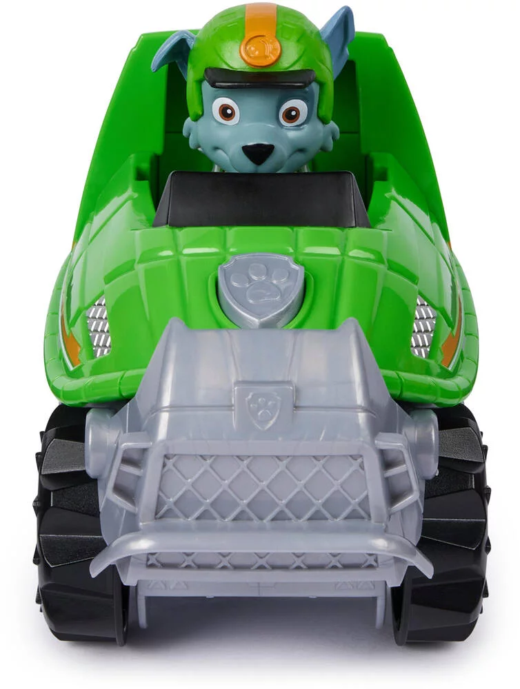 PAT'PATROUILLE - VEHICULE ET FIGURINE ROCKY JUNGLE PUPS