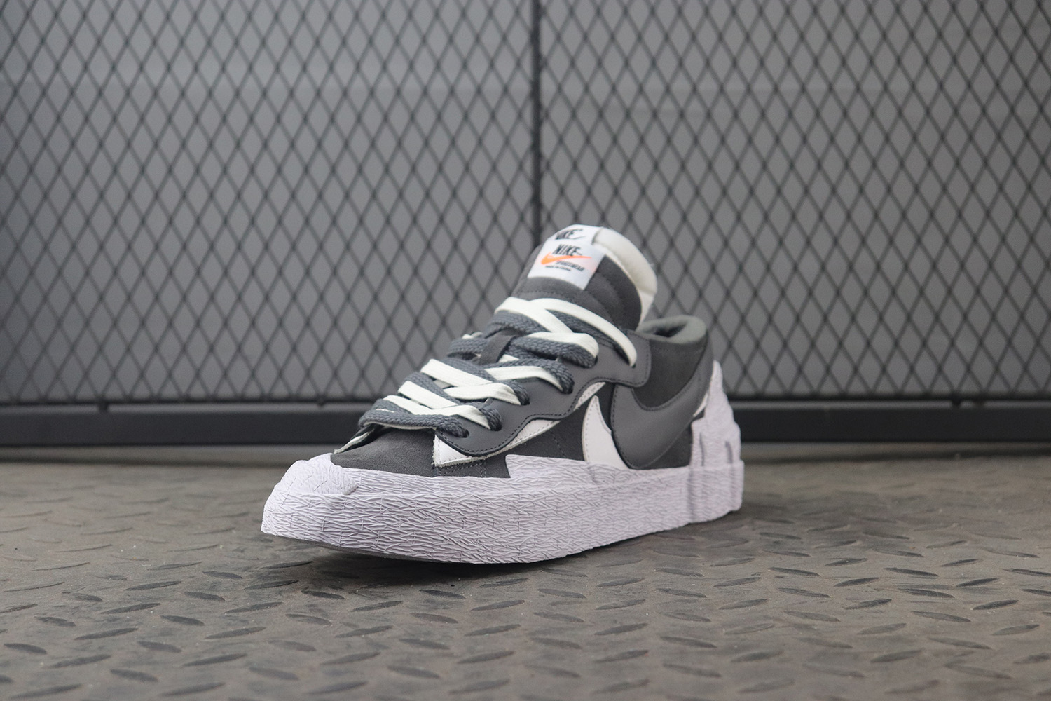 Sacai Nike Blazer Low Dark Grey
