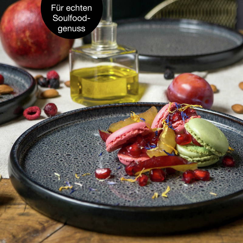 Moritz & Moritz Tafelservice Grau 18-tlg. Reaktiv