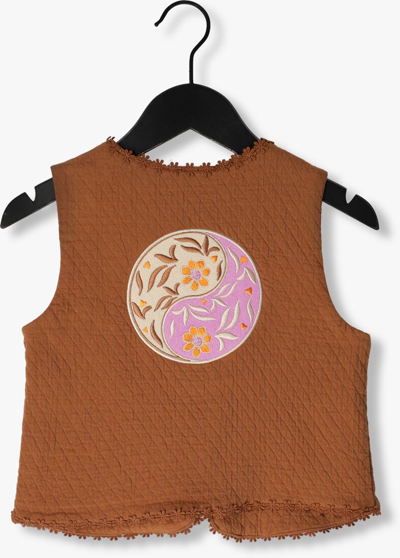 LOOXS Little bruine looxs little gilet 2411-7012