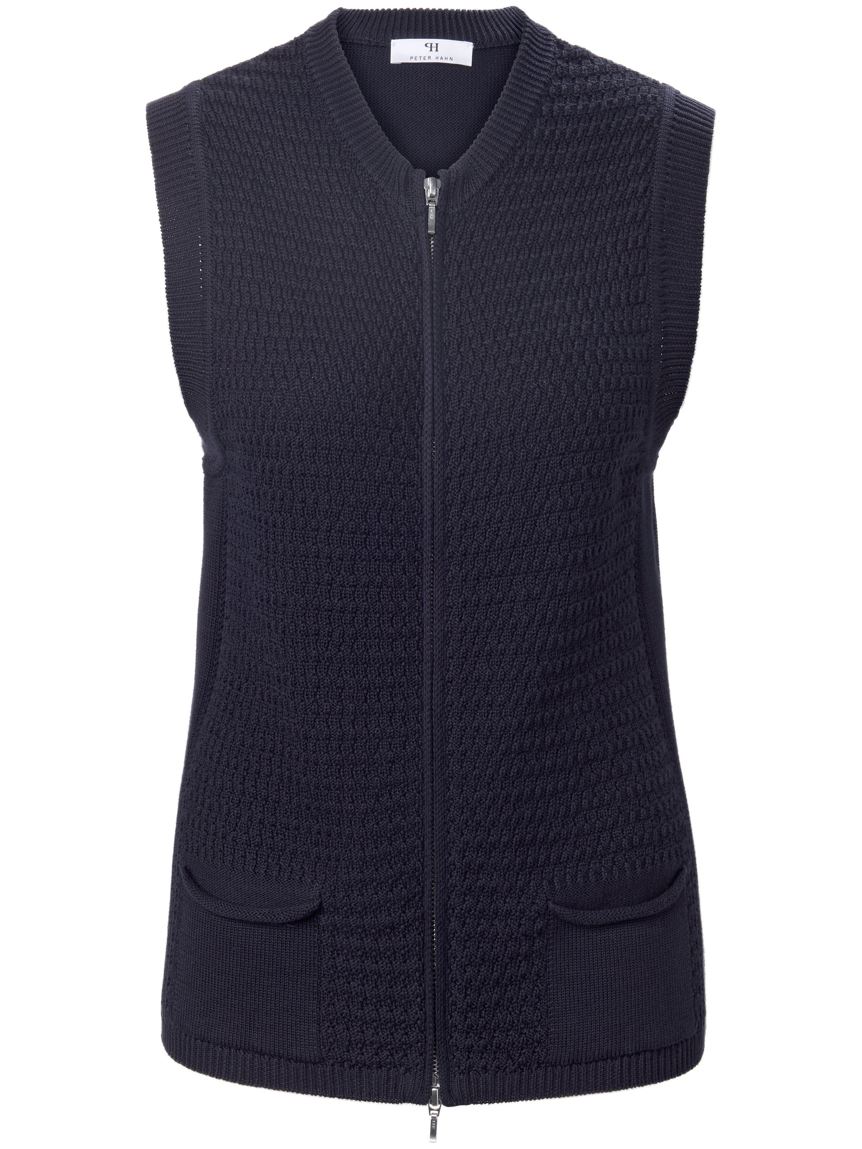 Strickweste aus 100% Baumwolle Supima
