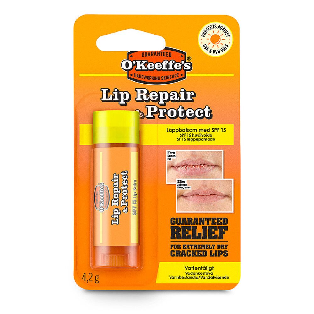LEPPEPOMADE O`KEEFFE`S SPF 15