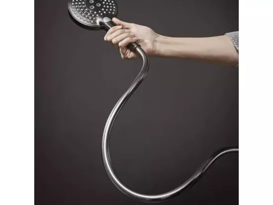 Flexible de douche 1,60 m HANSGROHE Isiflex noir chromé brossé