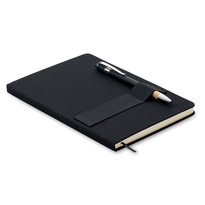 GiftRetail MO2469 - NOTA Carnet RPET A5 avec stylo