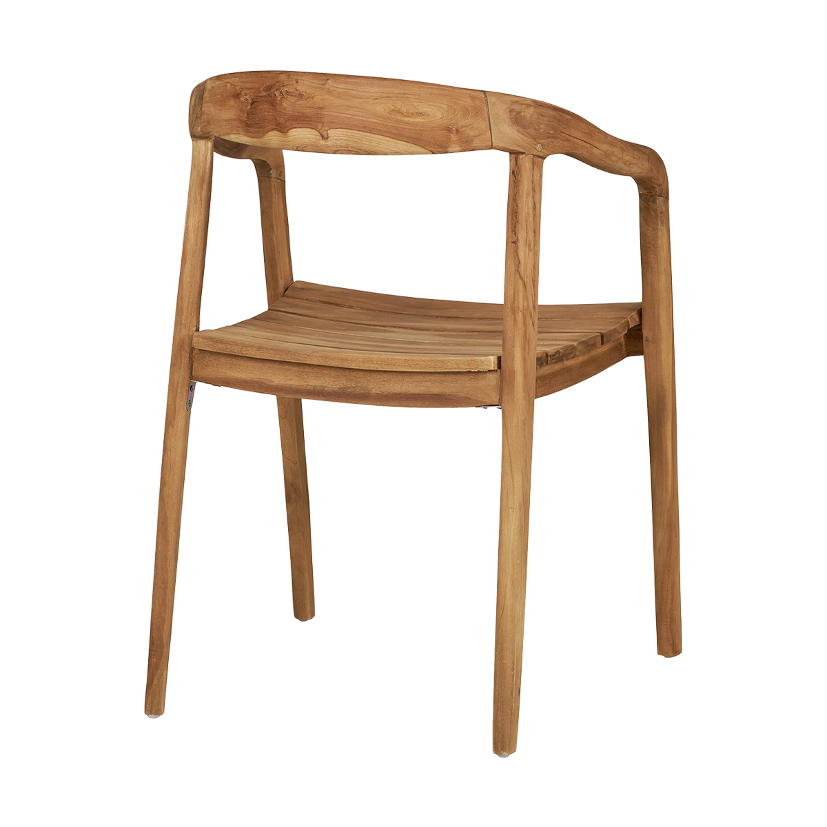 Houten tuinstoel Claudette Naturel