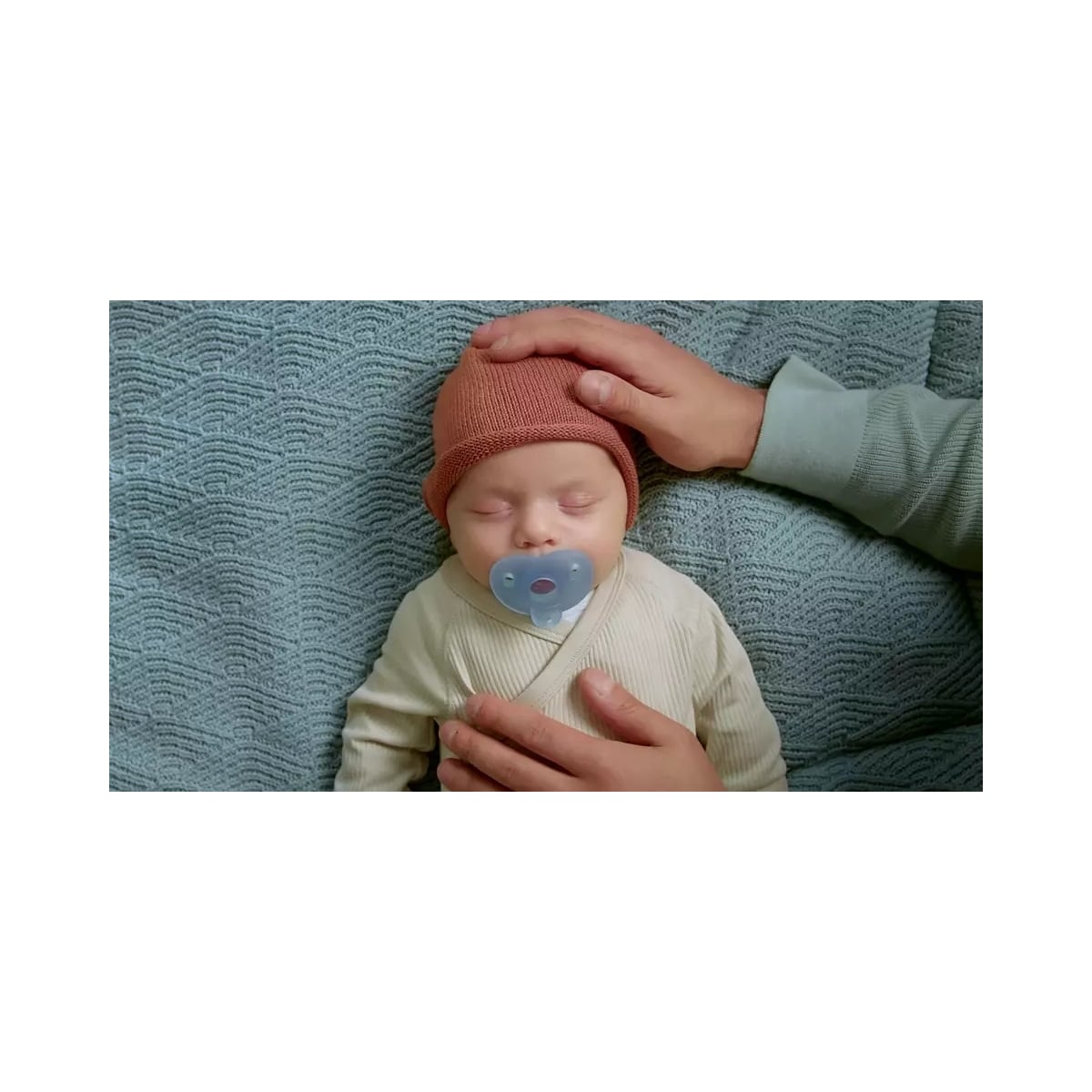 Philips Avent SCF099/21 Soothie smokk, 0 - 6 måneder, 2 stk, blå