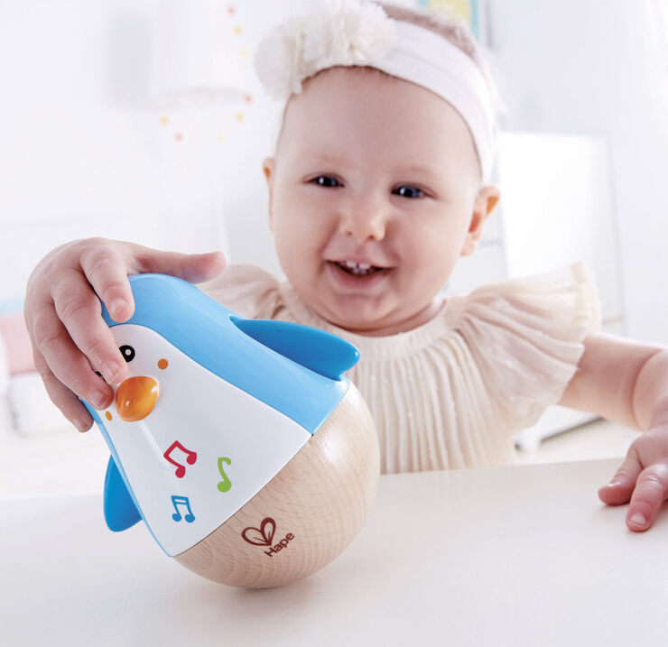 Hape Hape Penguin Wobbler
