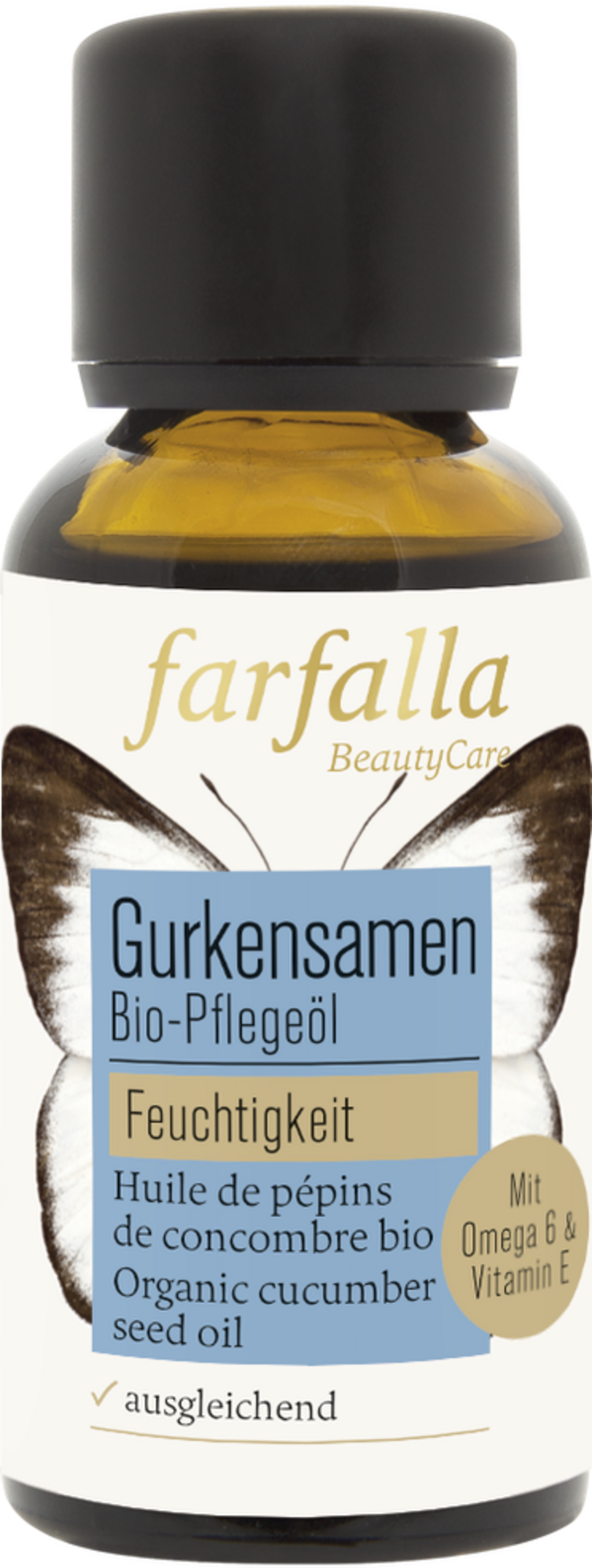 farfalla  Bio-Pflegeöl Gurkensamen, 30 ml