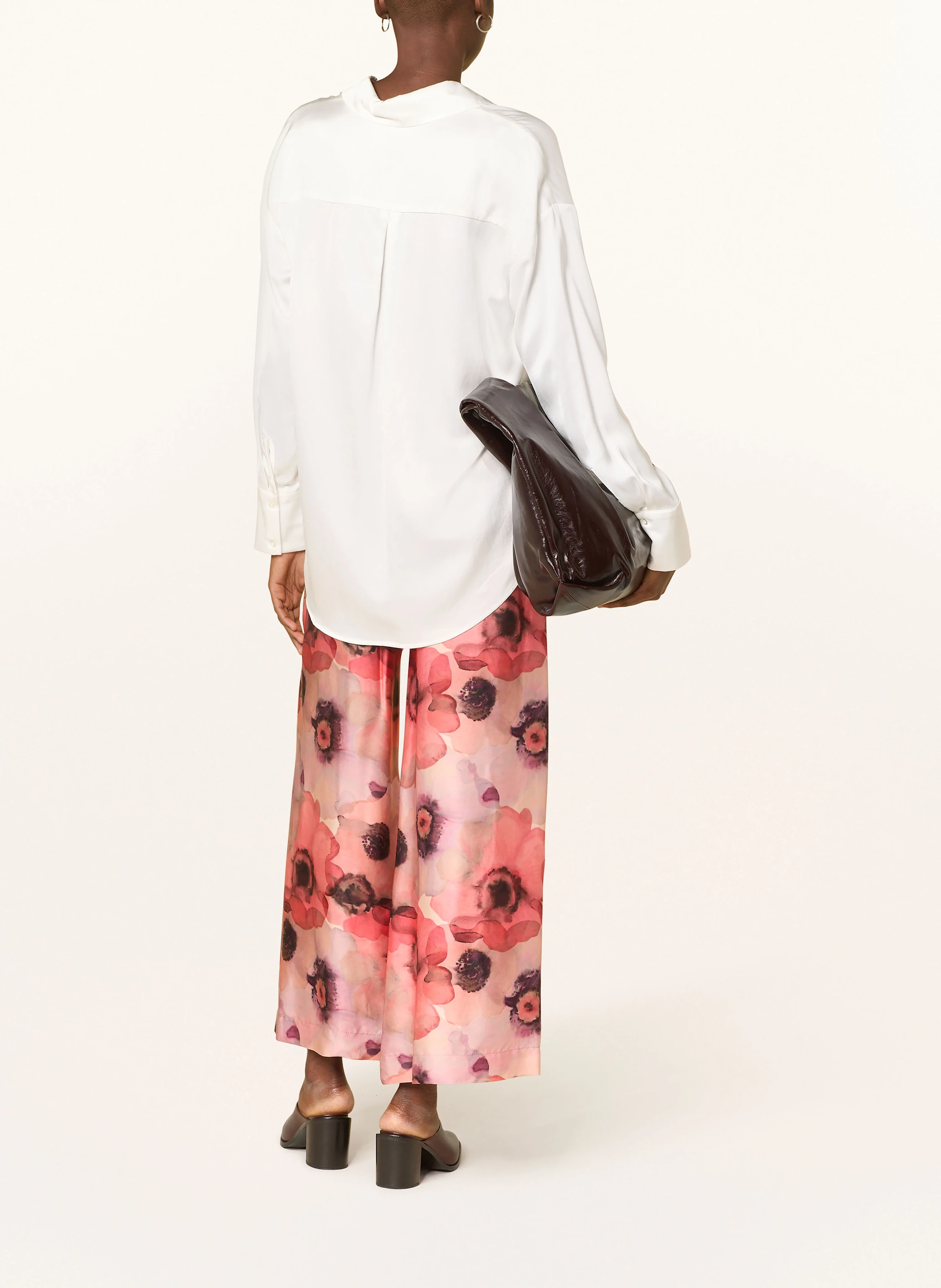 RAFFAELLO ROSSI Marlenehose HELENA aus Satin