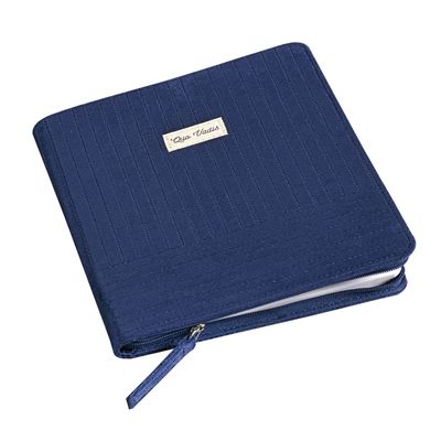 Quo Vadis - Agenda - 2025 - Exécutif - Semainier Planning - Français - Colette - Bleu - 13 mois de décembre à décembre - 16x16 cm - Papier Clairefontaine blanc - Fabrication française