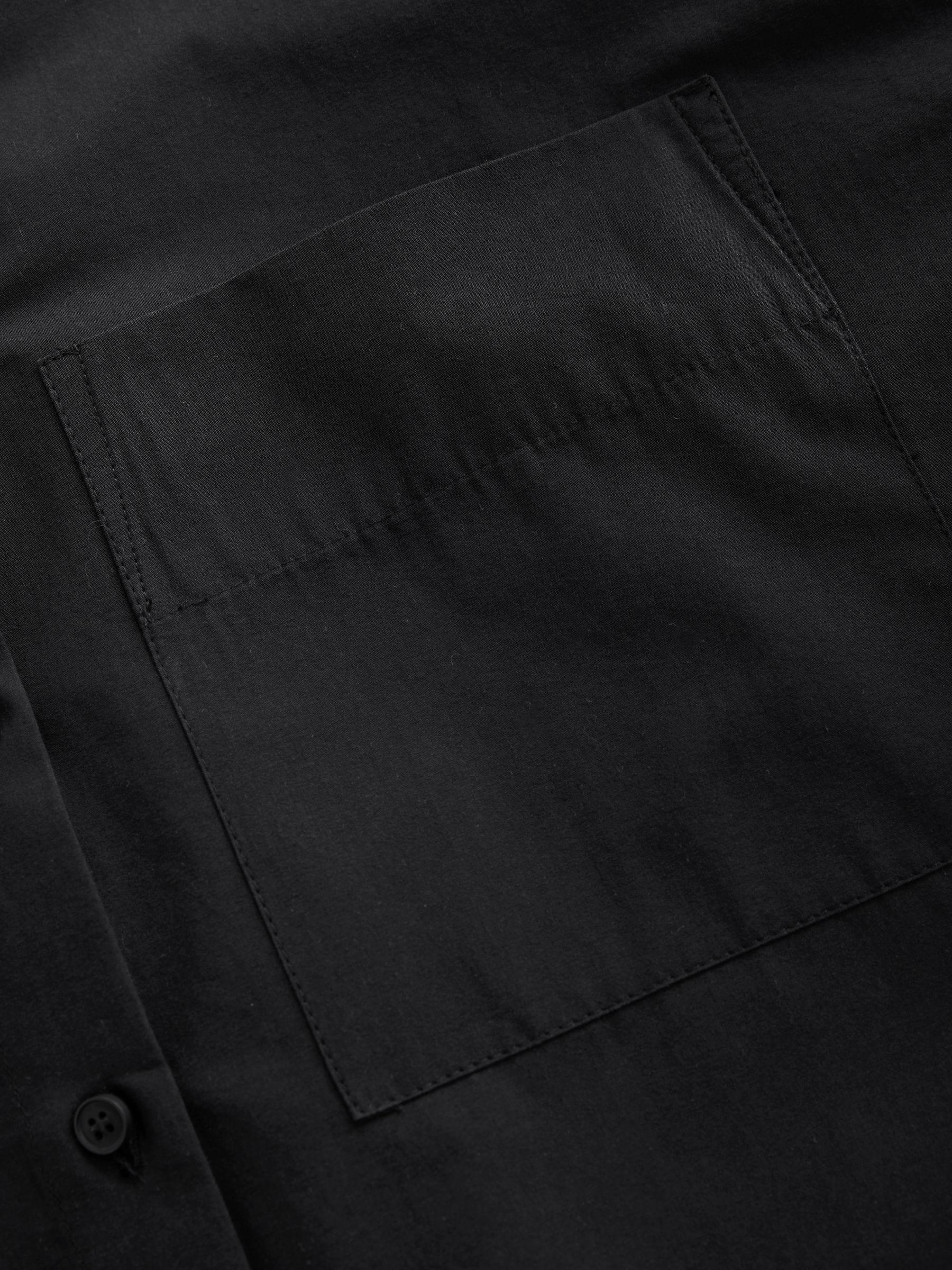 Zwart - Nothing Ordinary Cotton Relaxed Shirt
