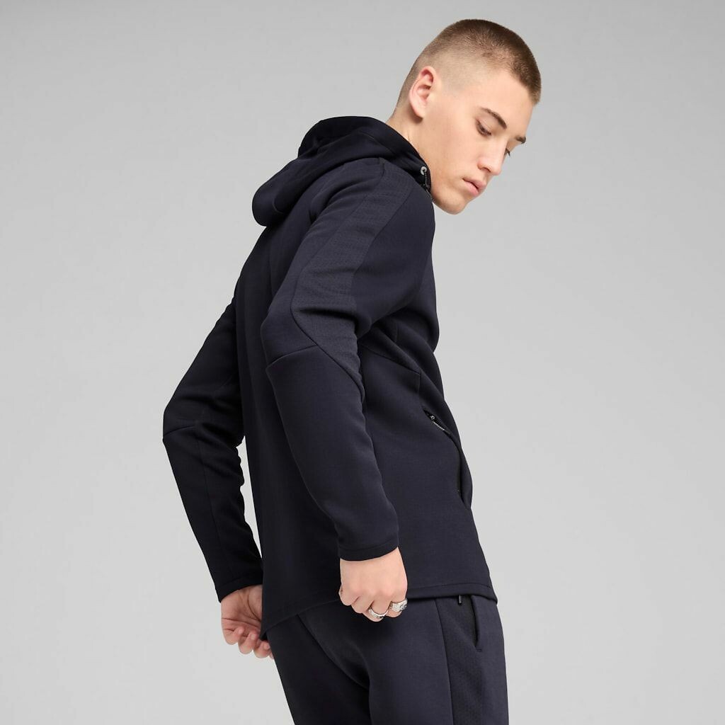 PUMA<br>Moletom com zíper Evostripe
