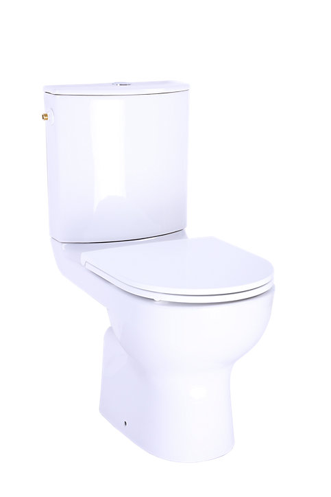 Pack WC sans bride sortie verticale GoodHome Cavally compact