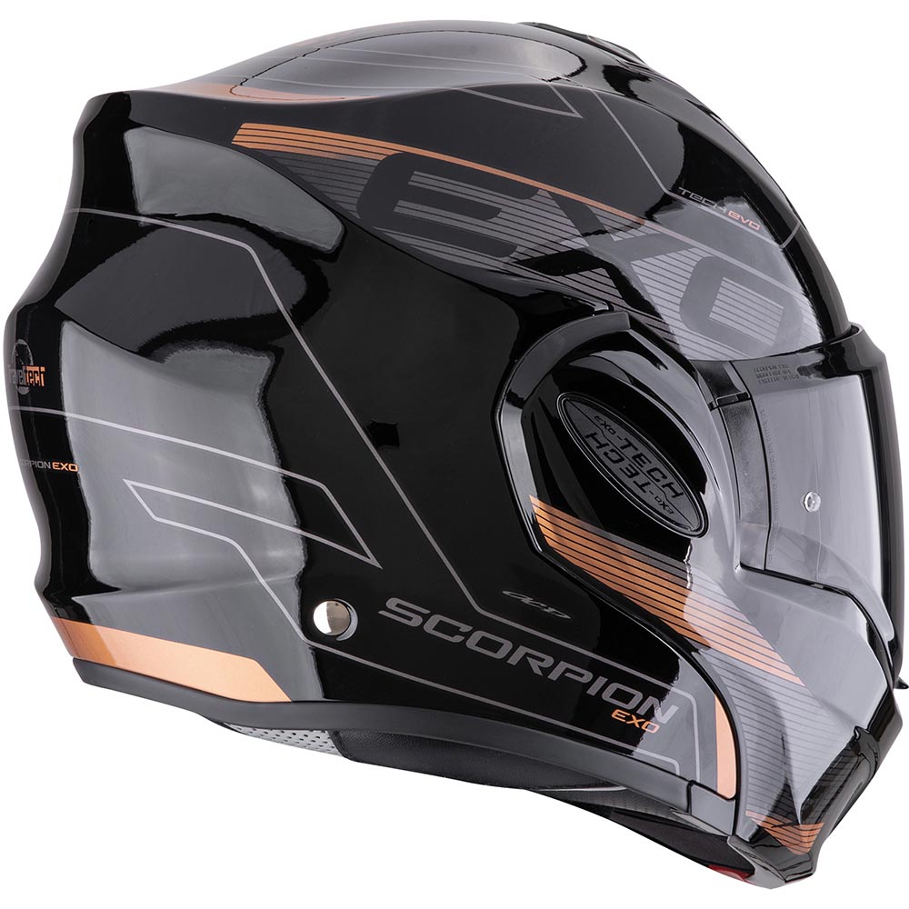 Scorpion - Casque Exo-Tech Evo Traveller Noir / Bronze