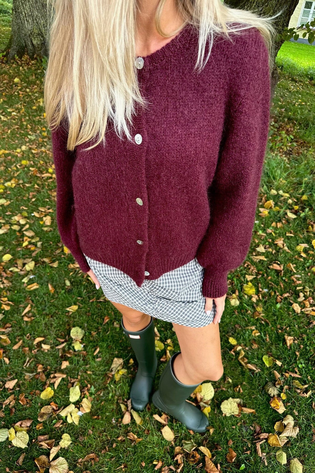 BYIC Idaic Cardigan bordeaux bordeaux