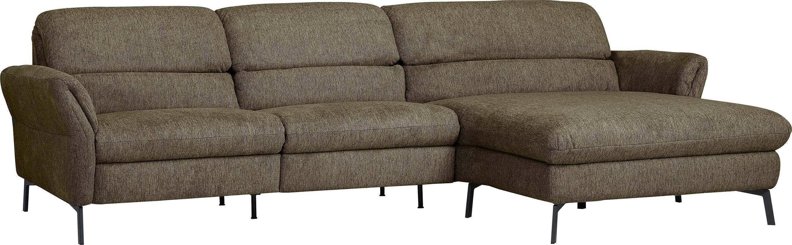 SEBO Ecksofa - Grün / B: 284.0 cm x T: 161.0 cm x H: 84.0 cm