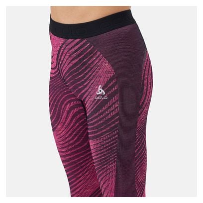 Collant Long Femme Odlo Blackcomb Eco Rose