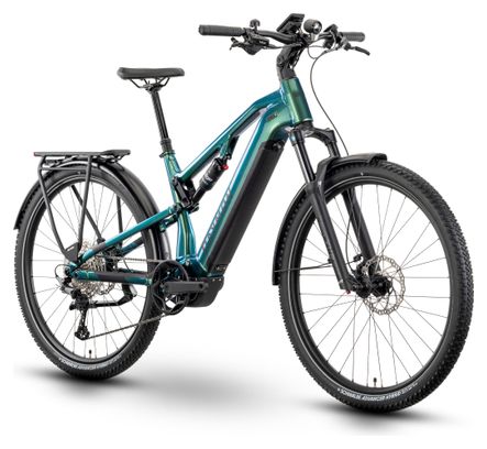 VTC Electrique Tout-suspendu Raymon CrossRay Pro Shimano Deore 12V 800Wh 29'' Vert 2025