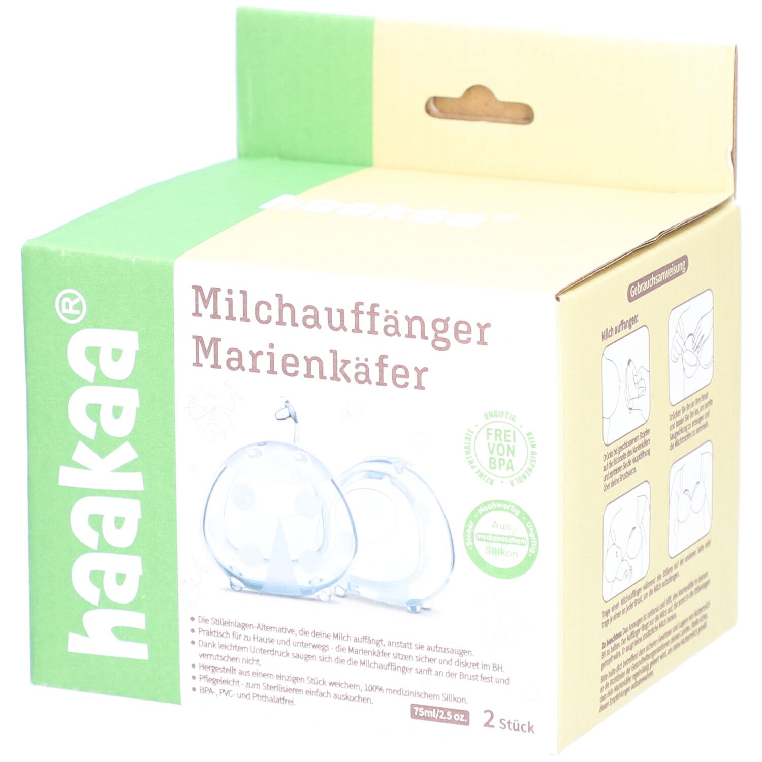 Haakaa Milchauffänger 2er Set