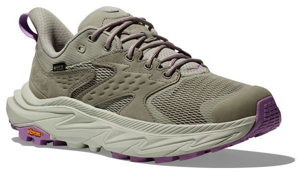 Chaussures Outdoor Hoka One One Anacapa 2 Low GTX Gris Violet Femme