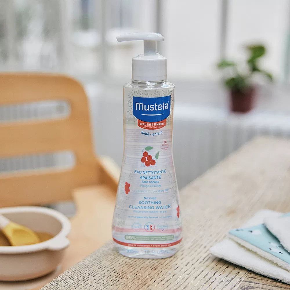 Mustela No Rinse Soothing Cleansing Water - 300 ml.