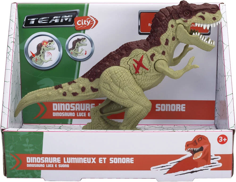 DINOSAURE LUMINEUX ET SONORE