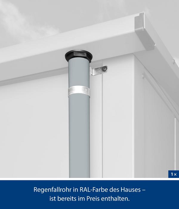 Hörmann Berry-Gerätehaus Classic-P Typ 2,