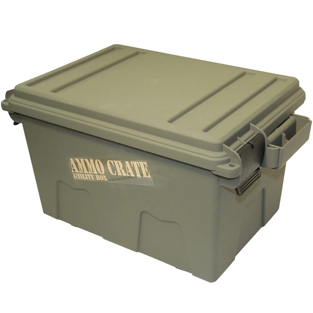 MTM Mtm Ammo Kasse Grønn Acr7 Acr7-18, Utv. 44x27x23cm Inv. 31x21x21cm