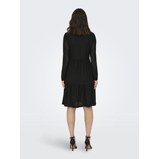JDY Carla Cathinka Kjole, Black, S