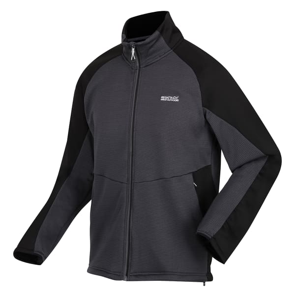 Veste polaire REGATTA HIGHTON WINTER FULL ZIP III DKGREY/BLACK