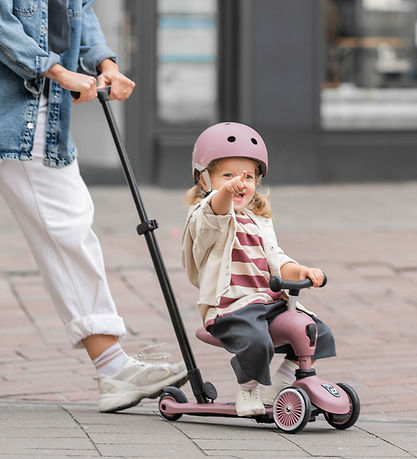 Scoot and Ride Fahrradhelm - XXS - Wildberry